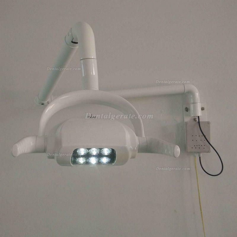 8W 6LED Wandbehang Zahnheilkunde Medizinische Mundleuchte mit Arm
